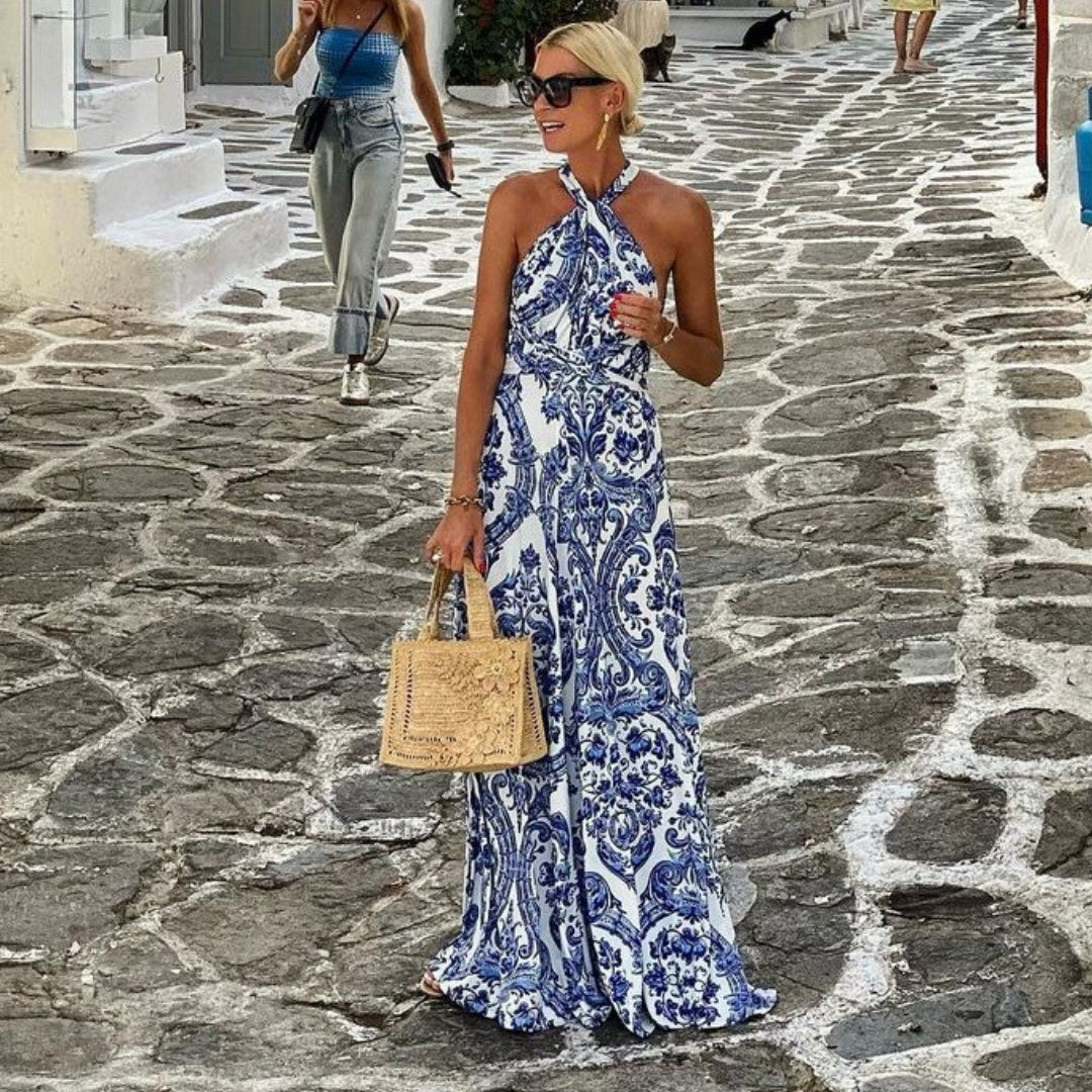 Carol™ | Robe Dos Nu à Col Halter