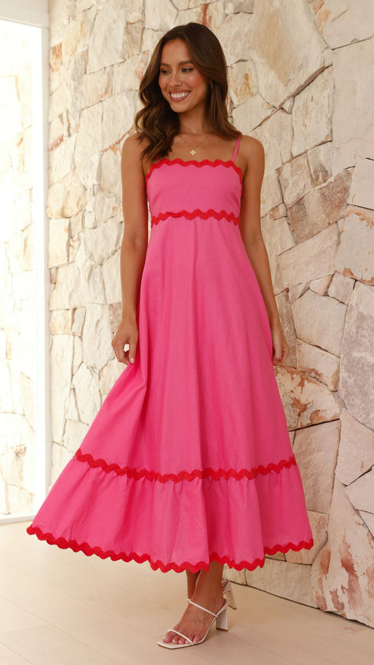 Clara™ | Robe longue à bretelles