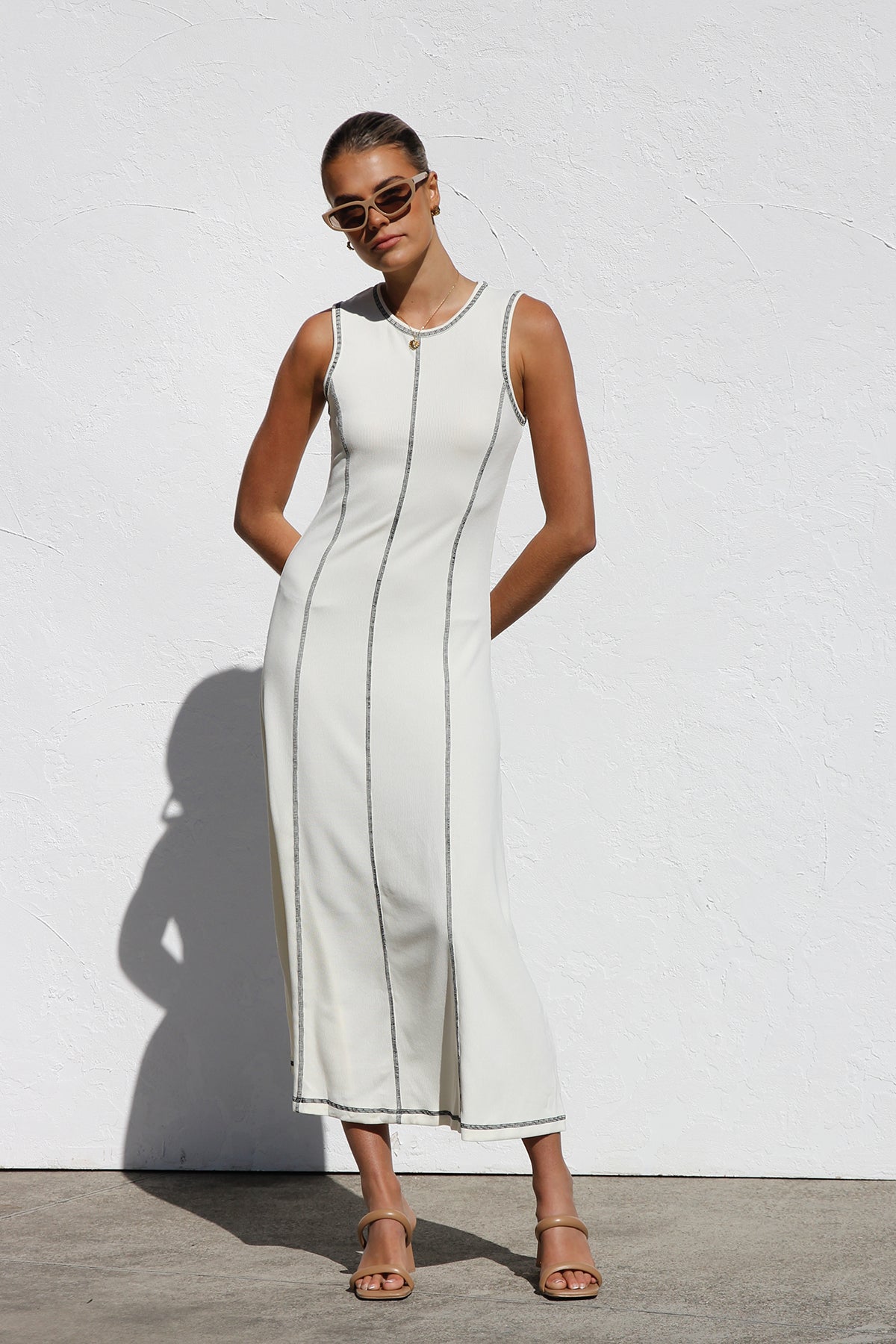 Ariana™ | Robe Longue Maxi Crème