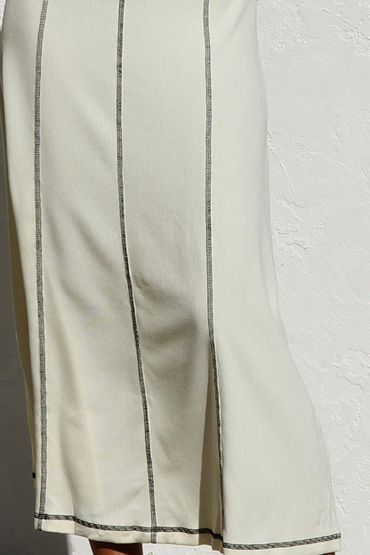 Ariana™ | Robe Longue Maxi Crème