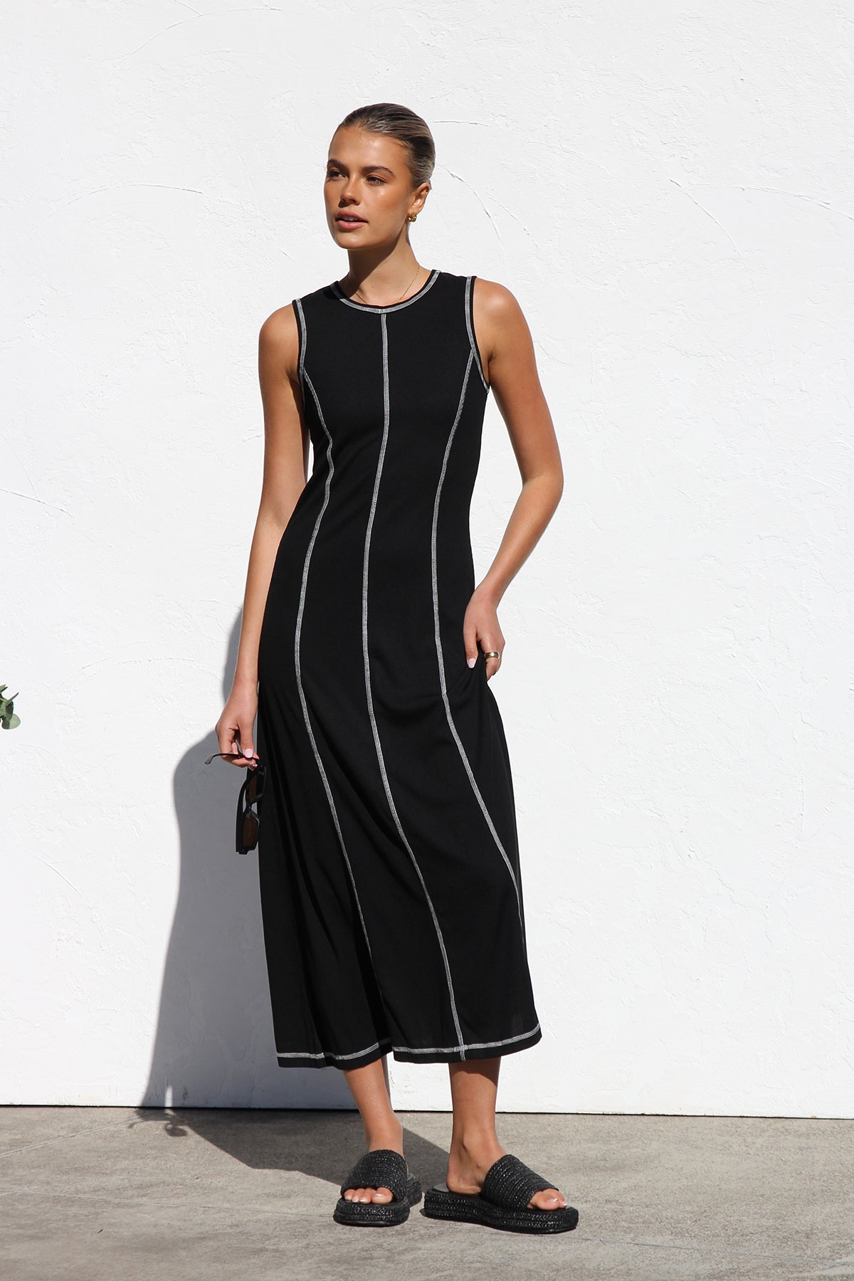 Ariana™ | Robe Longue Maxi Noire