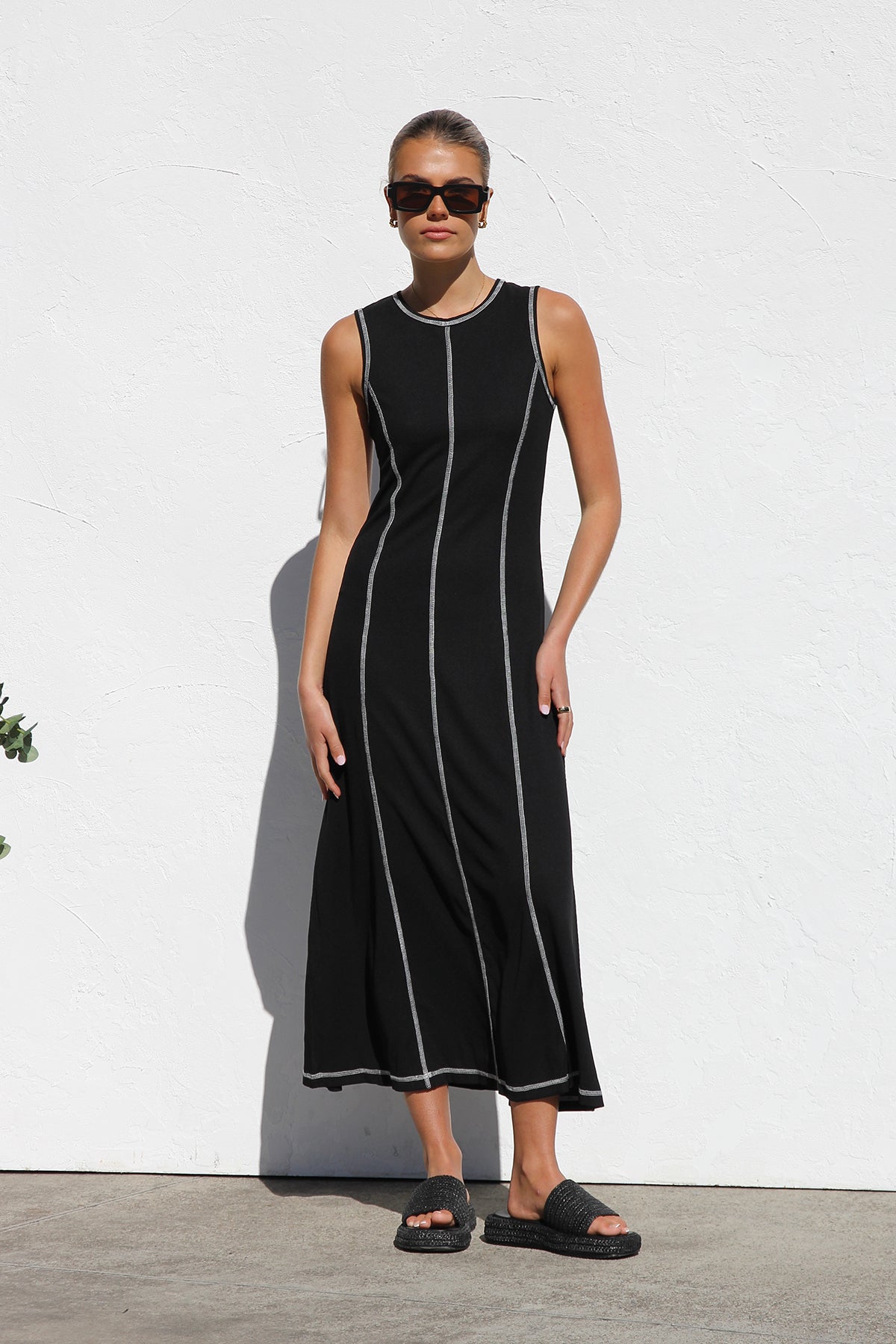 Ariana™ | Robe Longue Maxi Noire