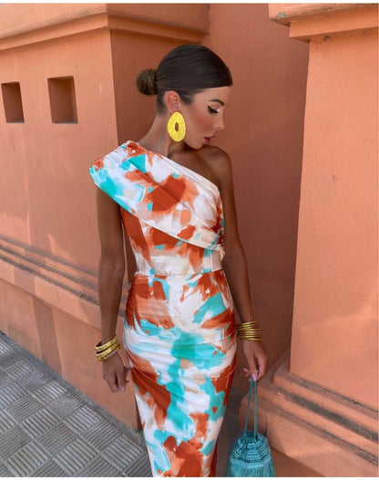 Nursey™ | Robe Longue Colorée