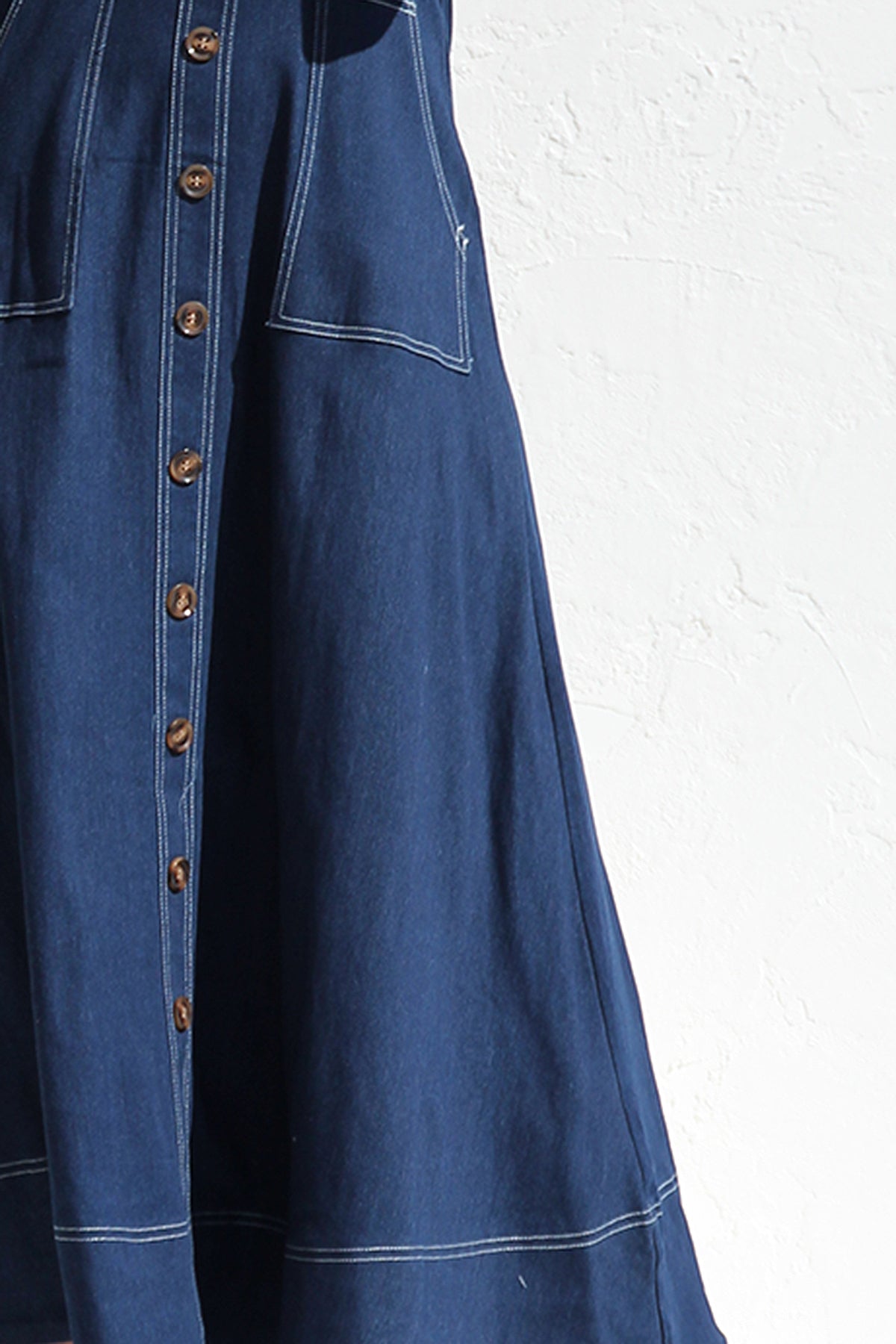 Danielle™ | Robe en Denim Indigo
