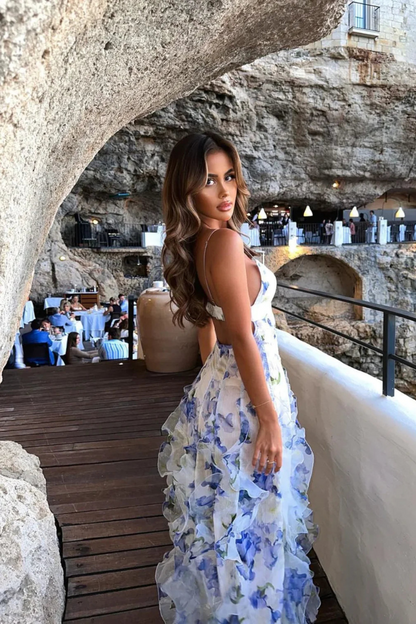 Elora™ | Robe Longue Bohème Brodée