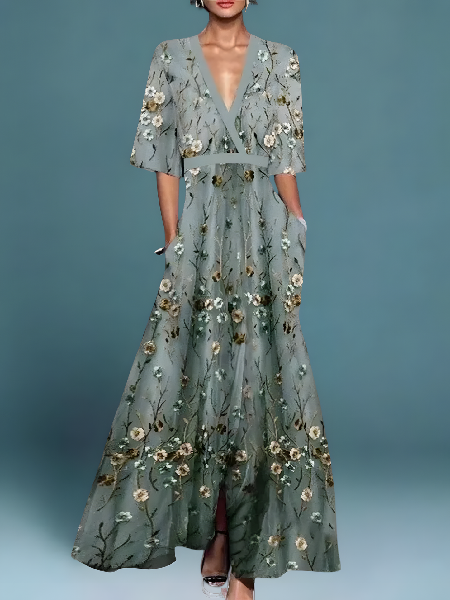 Marisa™ | Robe Florale Élégante