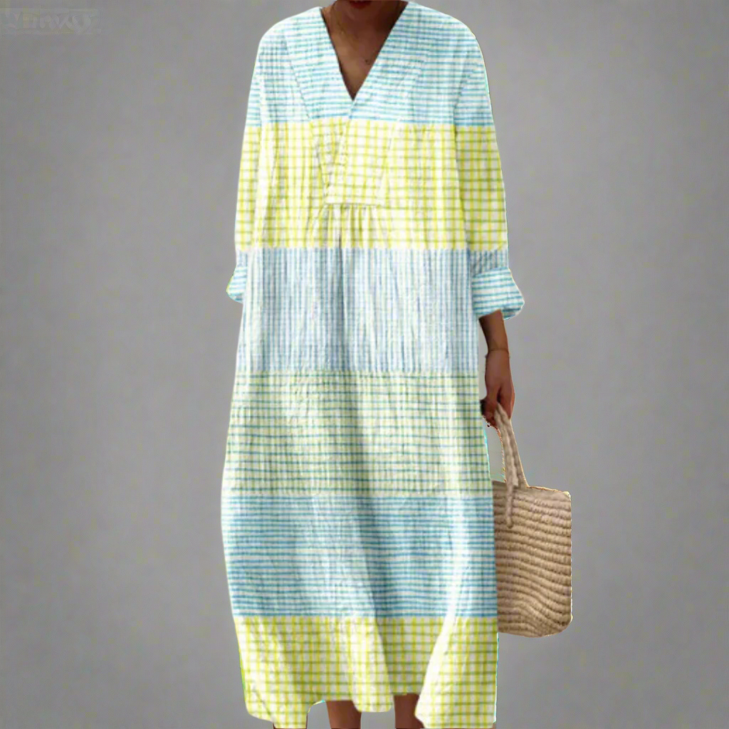 Adrienne™ | Robe géométrique élégante