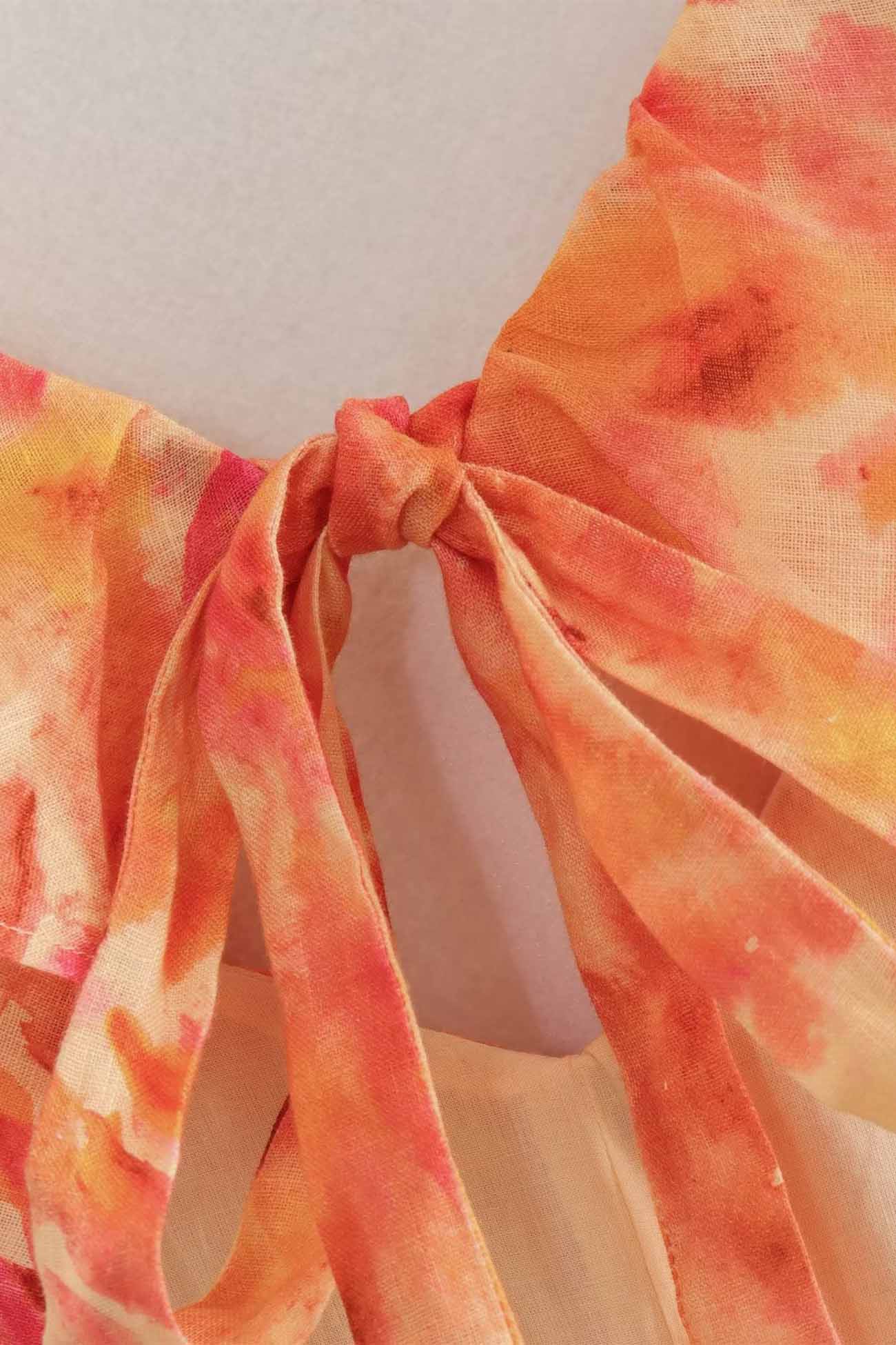 Ariella™ | Robe à Volants Fleurie