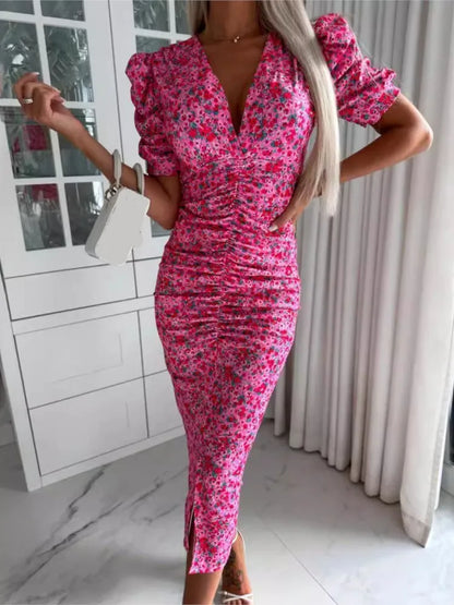 Maya™ | Robe Longue à Col V