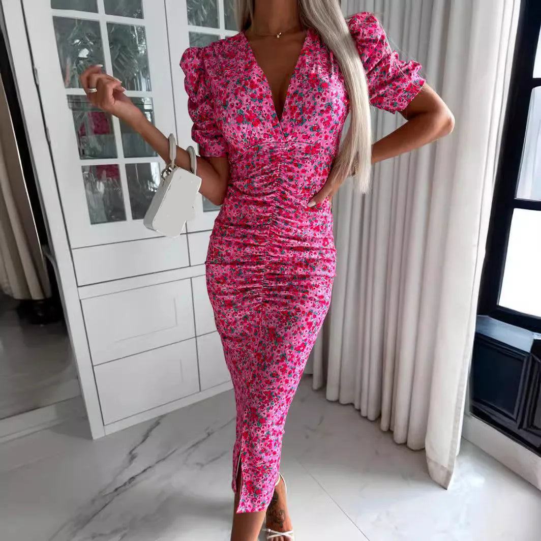 Maya™ | Robe Longue à Col V