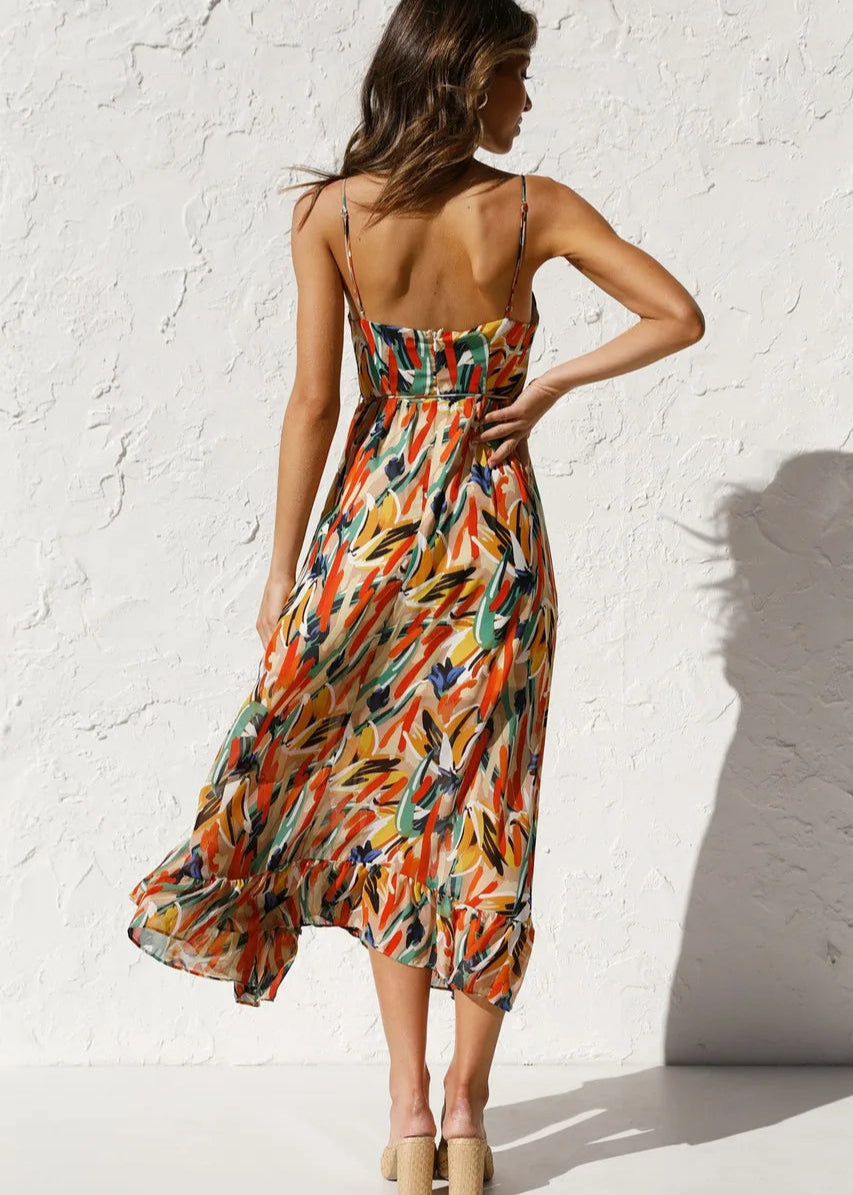 Scarlett™ | Robe Imprimée Chic