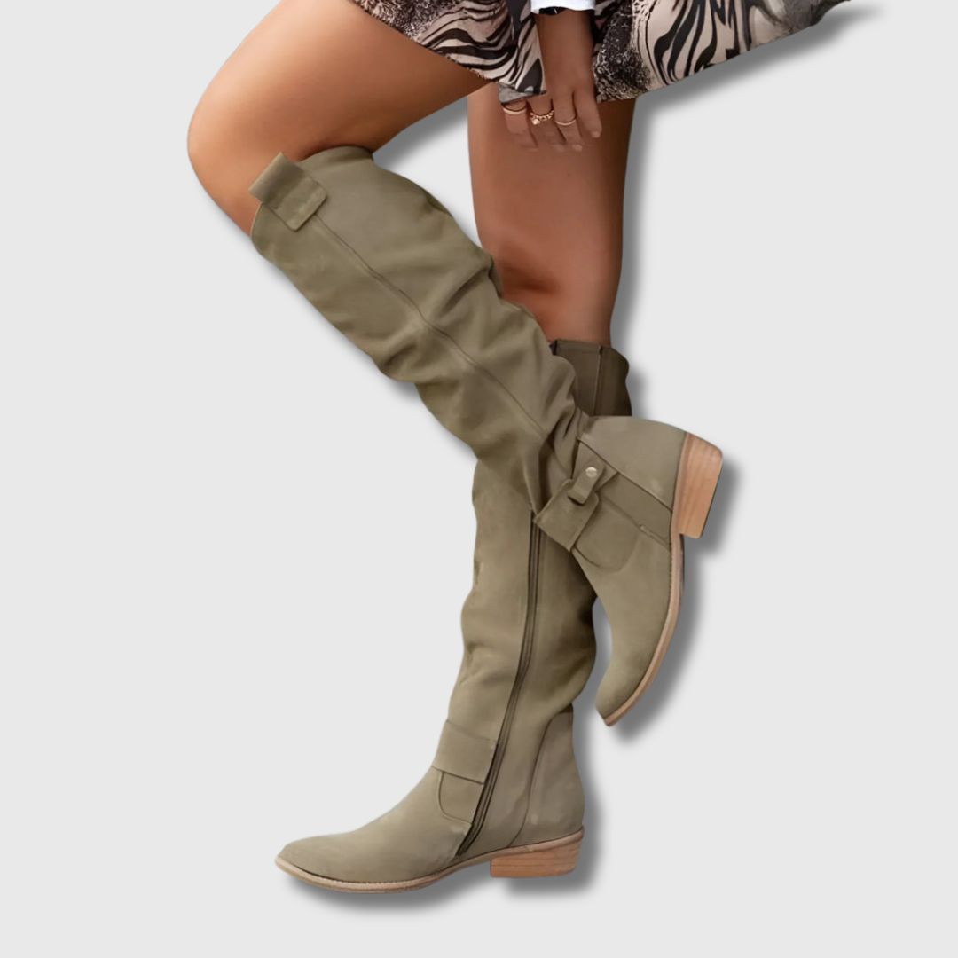 Leona™ | Bottes Femme en Cui