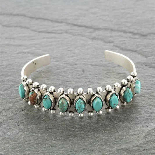Bracelet en turquoise vintage