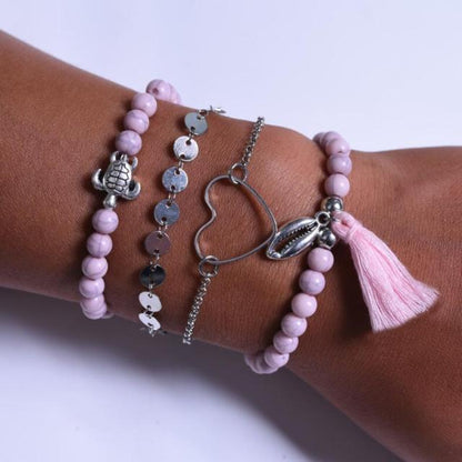 Joy - Pack Premium de 5 Bracelets Uniques